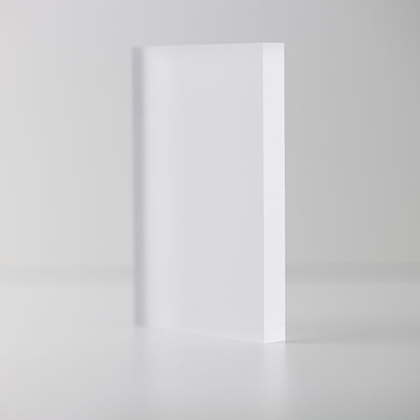 Acrylglas GS éénzijdig mat 92% lichtdoorlatendheid transparant
